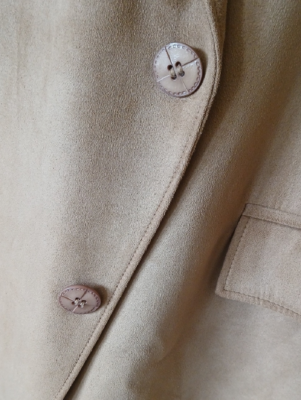 Circle S Men's Microsuede Sportcoat Blazer 50L - Picture 3 of 7